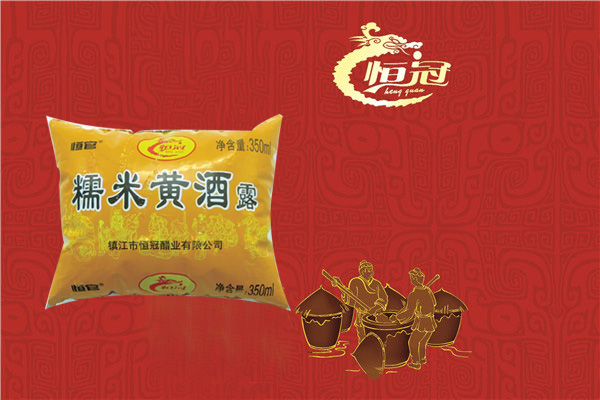 恒冠糯米黄酒露